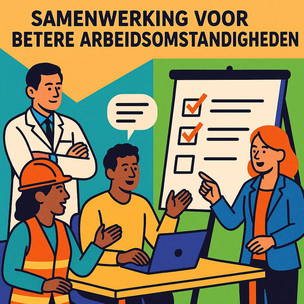 Samenwerking tussen arbodienst, OR en werknemers