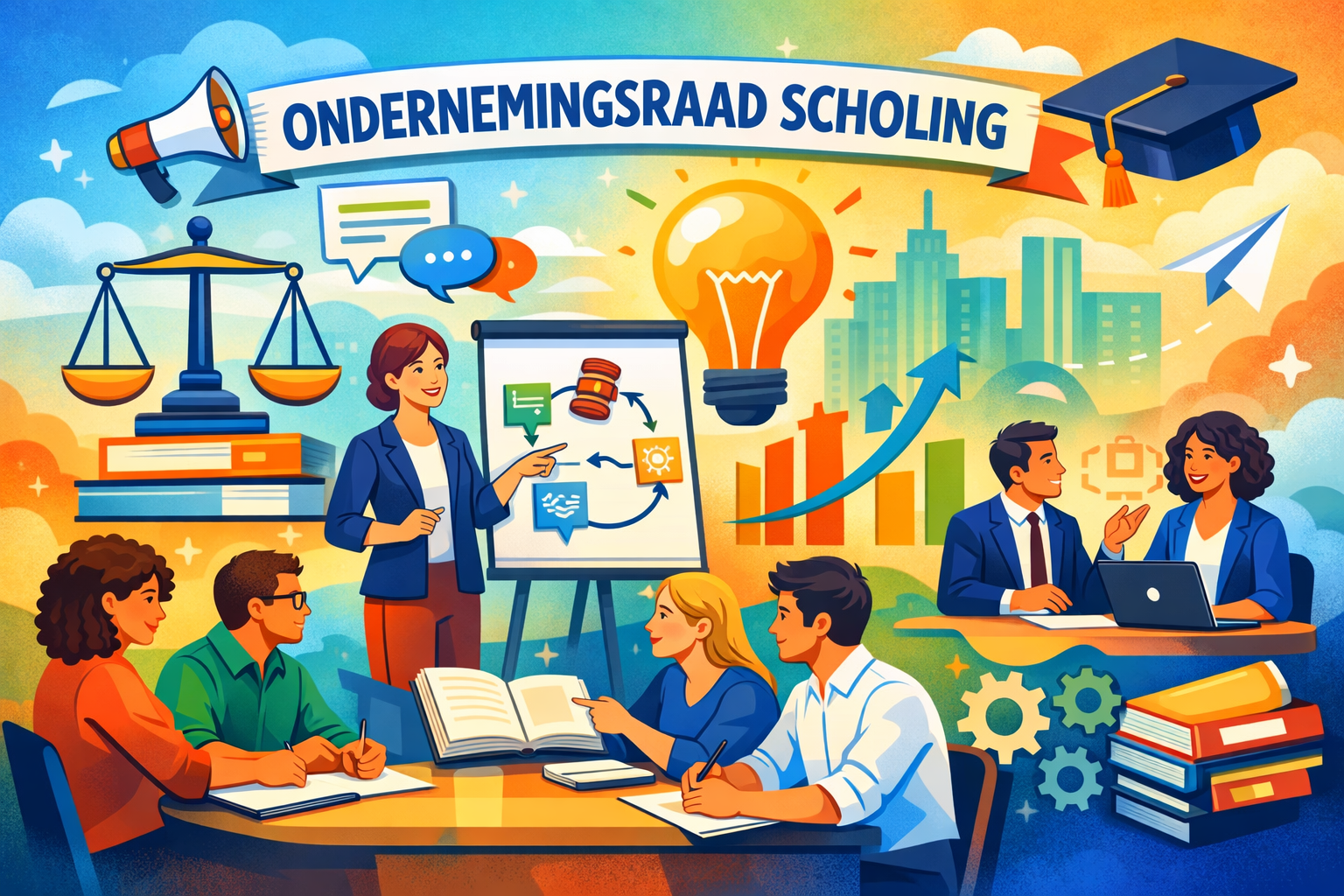 Ondernemingsraad scholing: sterker overleg en meer invloed